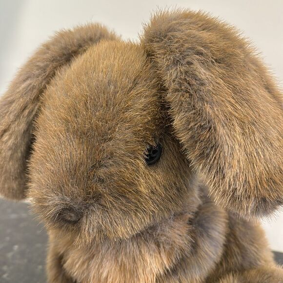 1985 Gund Plush Brown Bunny Rabbit 10" Stuffed Animal “TIPPET” - Picture 2 of 11